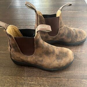 Blundstone classic Chelsea boots rustic brown